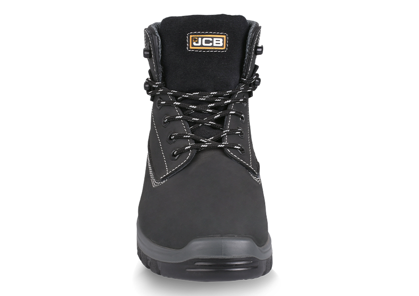 JCB Holton Safety Boot Black Nubuck from FTS Safety